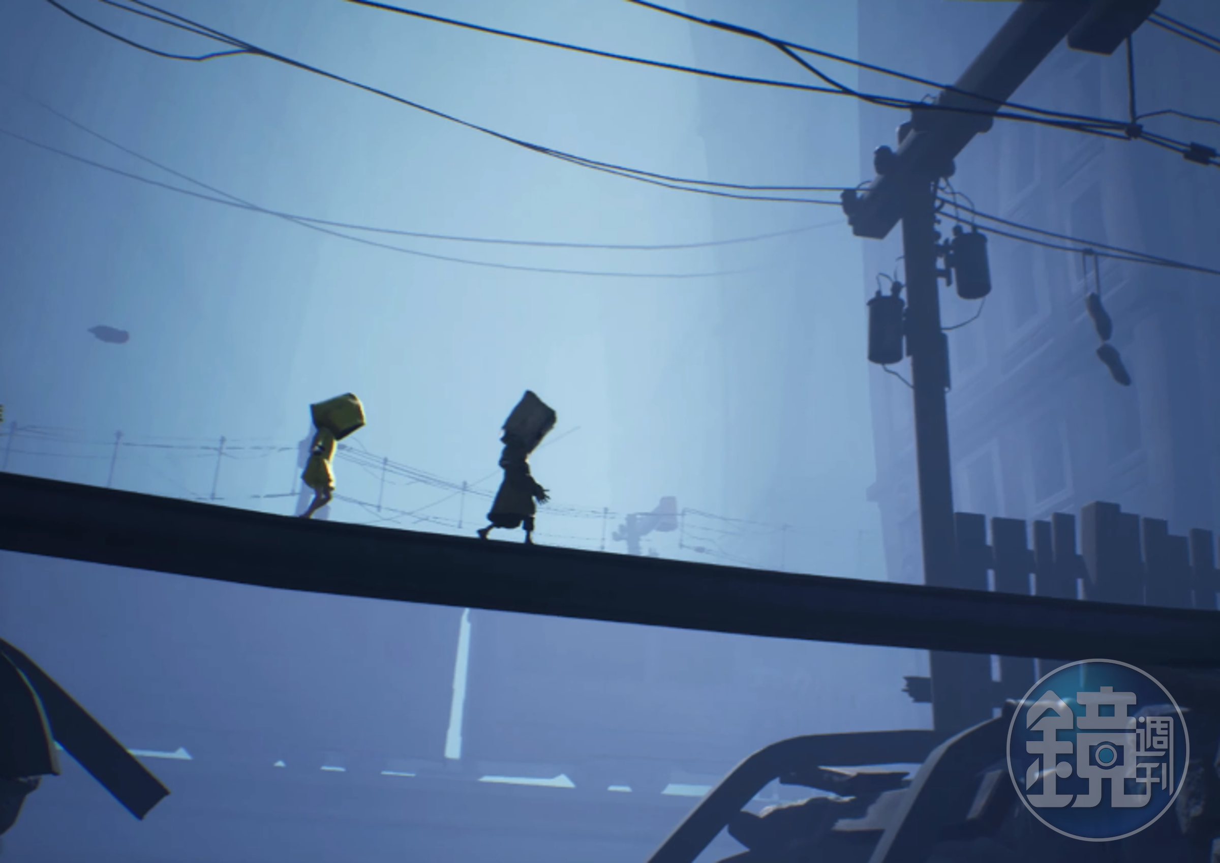 二代探索範圍比一代大，小六將與MONO共同展開冒險。（翻攝Little Nightmares II遊戲預告）