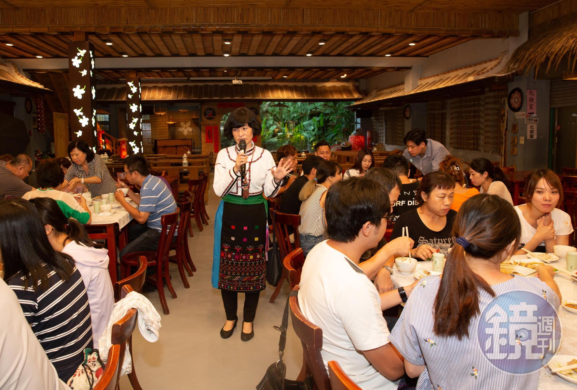 力馬生活工坊主打無菜單料理，藉由張秀娥的解說，每道菜都被寄予深厚意涵，別具一番滋味。