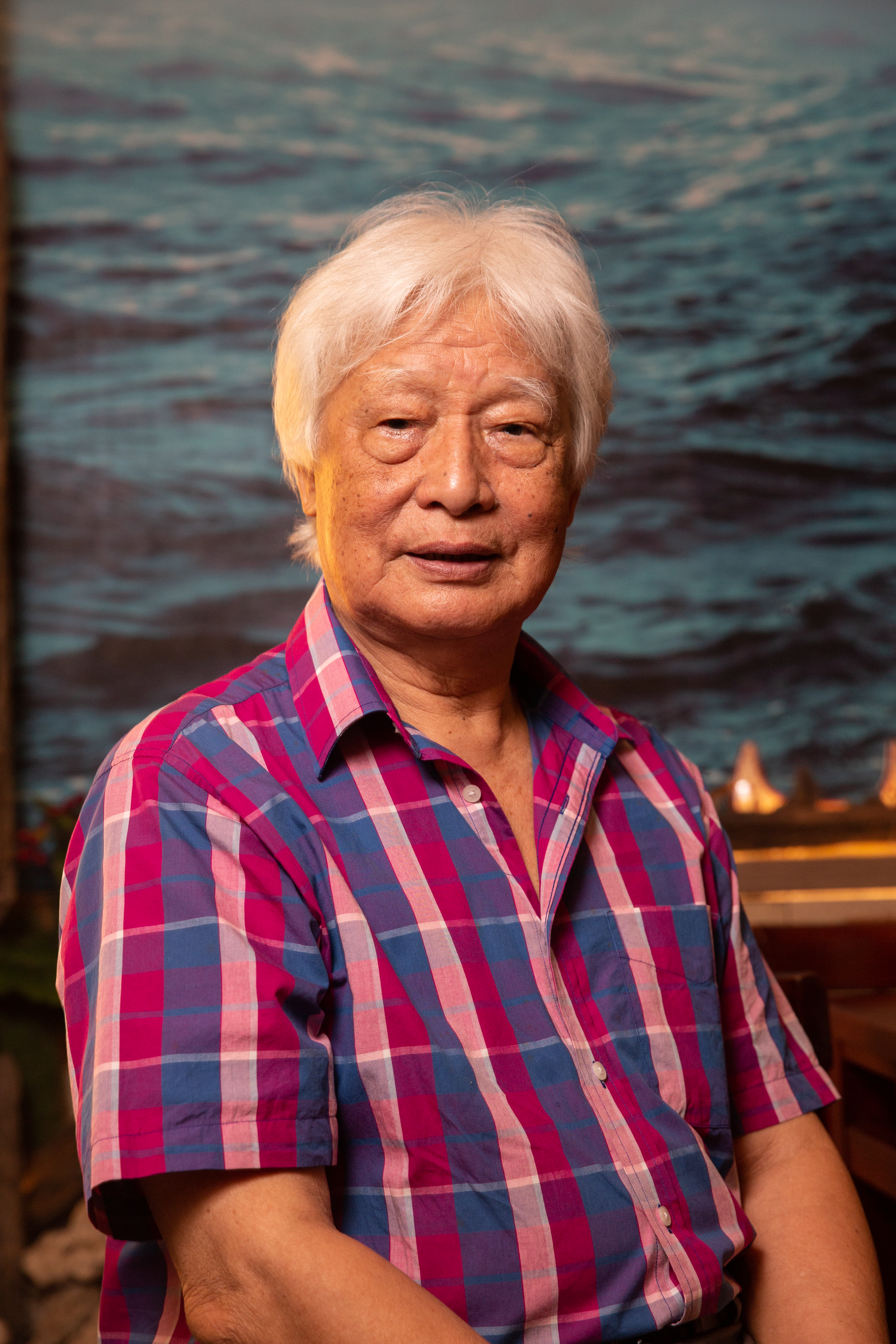 退休校長張秋台是南賢天的伯樂，也是力馬生活工坊的長期支持者之一。