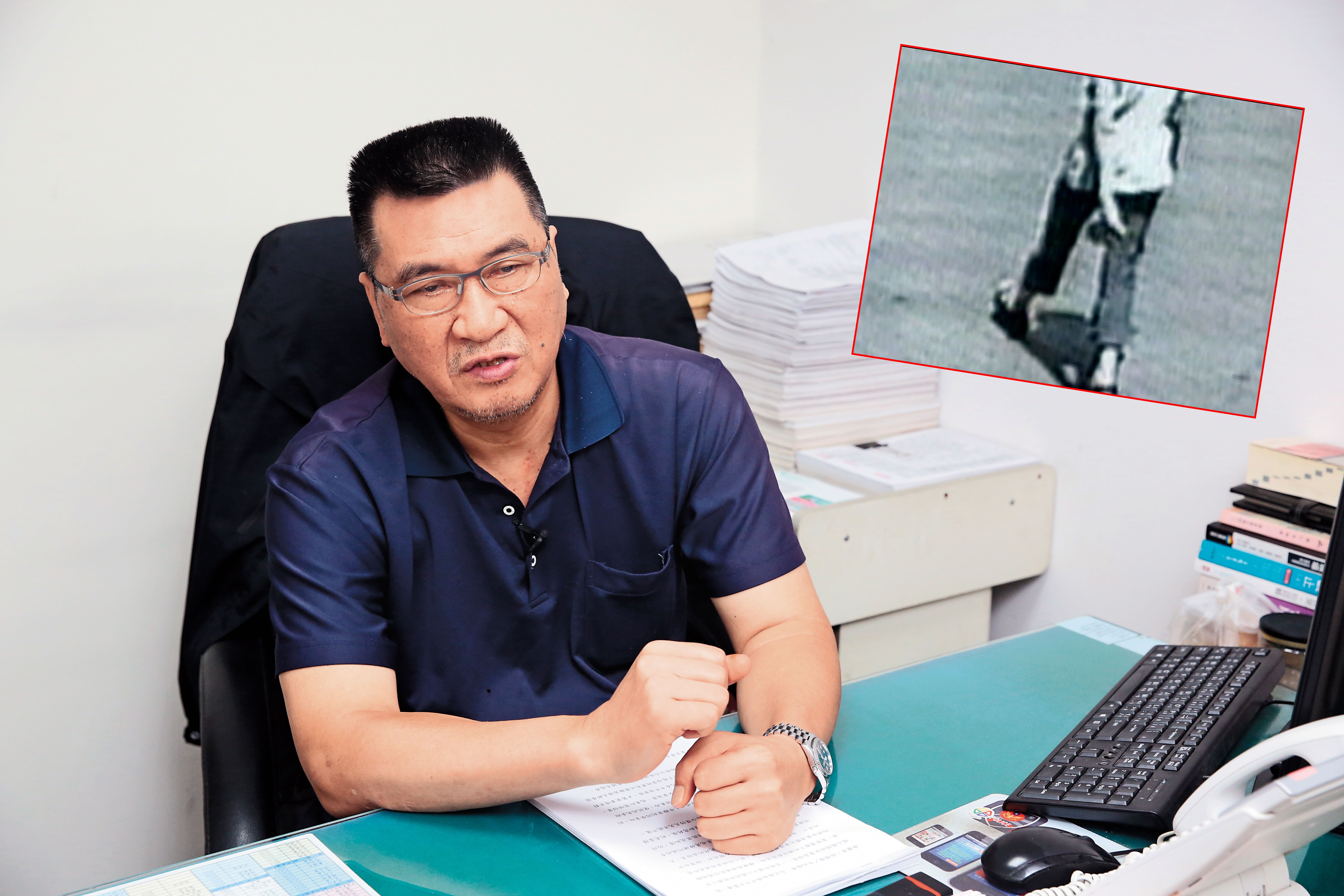 時任板橋警分局刑事組長賴順來(圖)談起這件姦殺案,仍不勝感嘆。