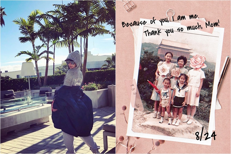 Elva蕭亞軒在40歲生日前夕，發文抒發近期心境，難忘媽媽的愛，並感謝媽媽成就了自己。（翻攝自Elva臉書）
