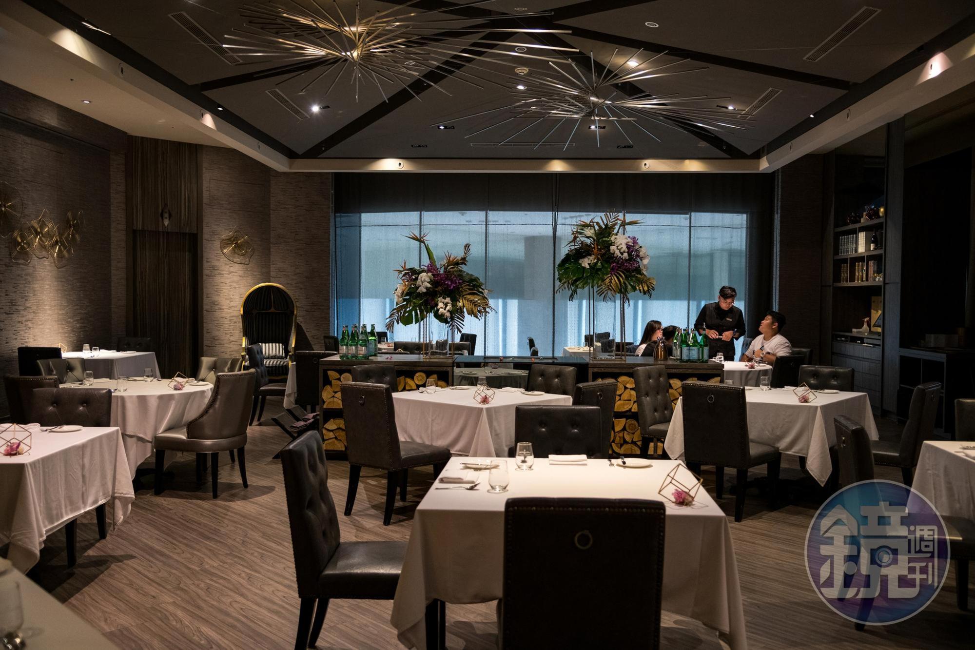 「N°168 PRIME敦化店」從牛排館轉型為主廚創意的精緻餐飲。