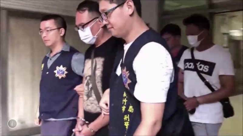 警方逮捕幕後出資的習姓金主。（刑事局提供）