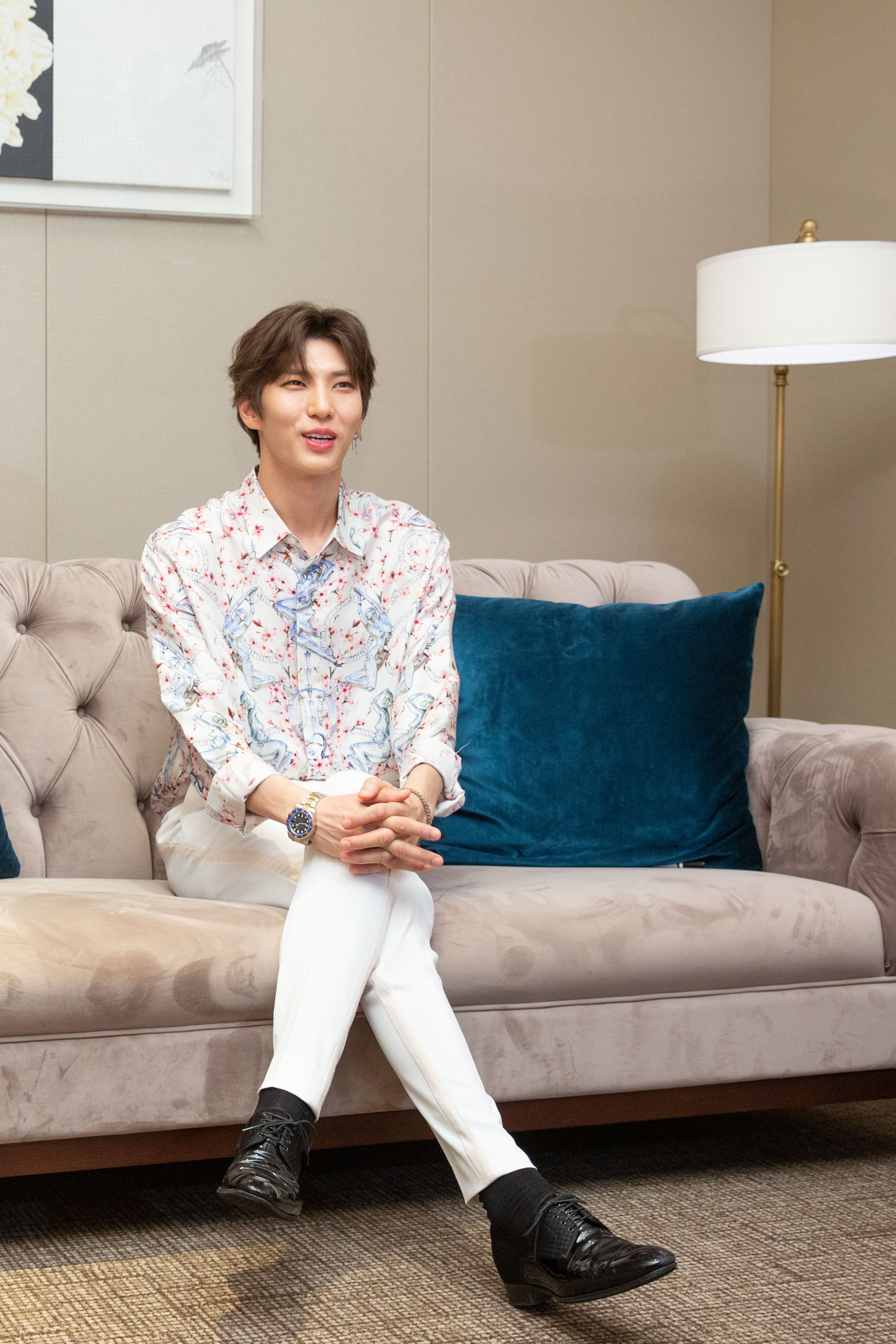 LEO喜歡「HOT BODY」這個外號，為了維持身材相當自律。