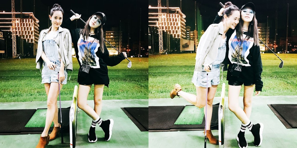 蕭亞軒與李晶晶感情好，她曾多次在個人IG上放著2人在一起的開心照片。（翻攝自蕭亞軒IG）