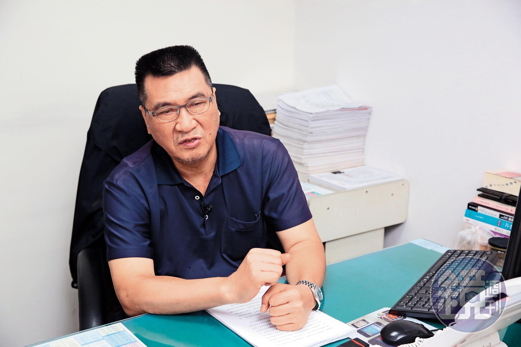 時任板橋警分局刑事組長賴順來(圖)談起這件姦殺案,仍不勝感嘆。
