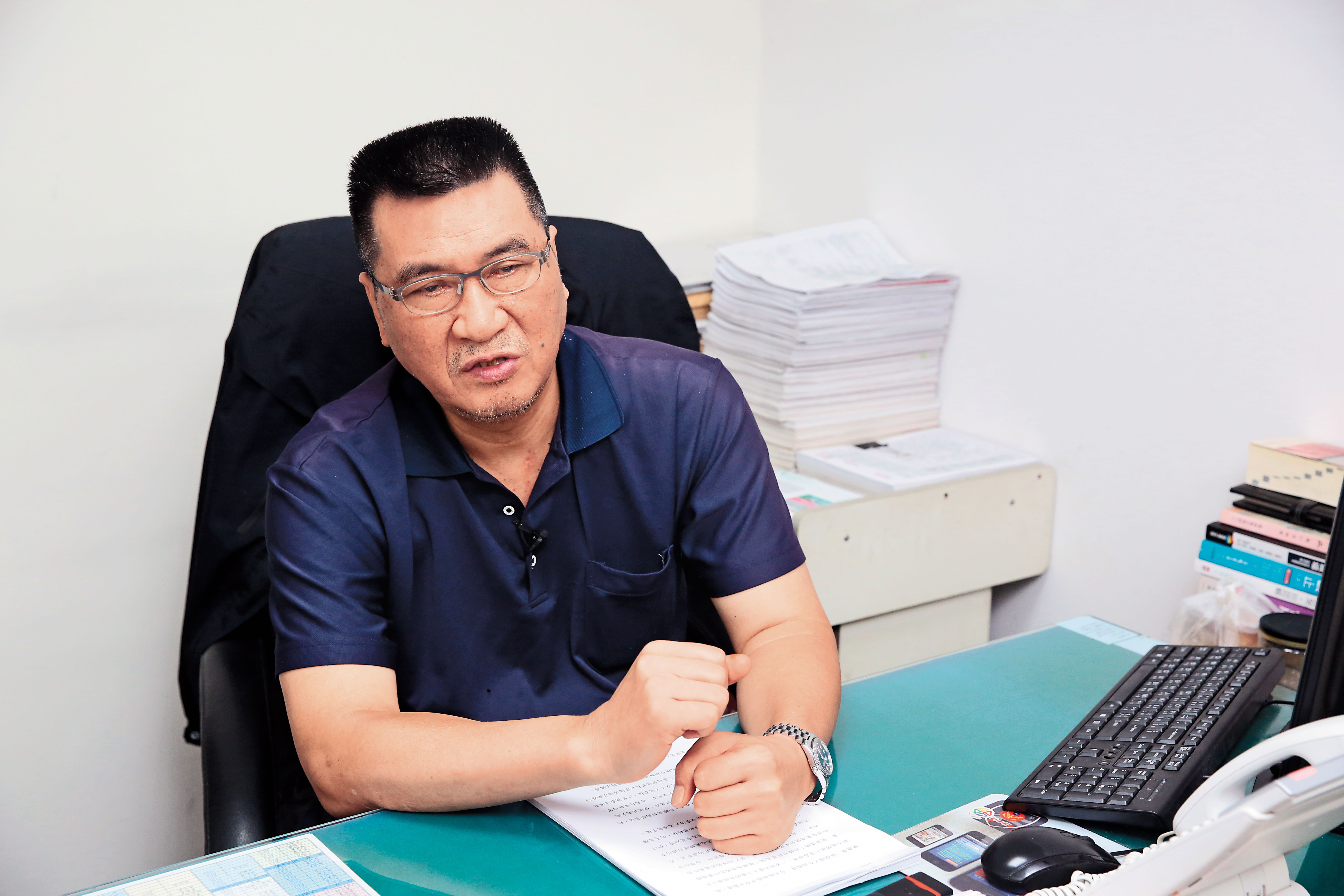 時任板橋警分局刑事組長賴順來（圖）談起這件姦殺案，仍不勝感嘆。