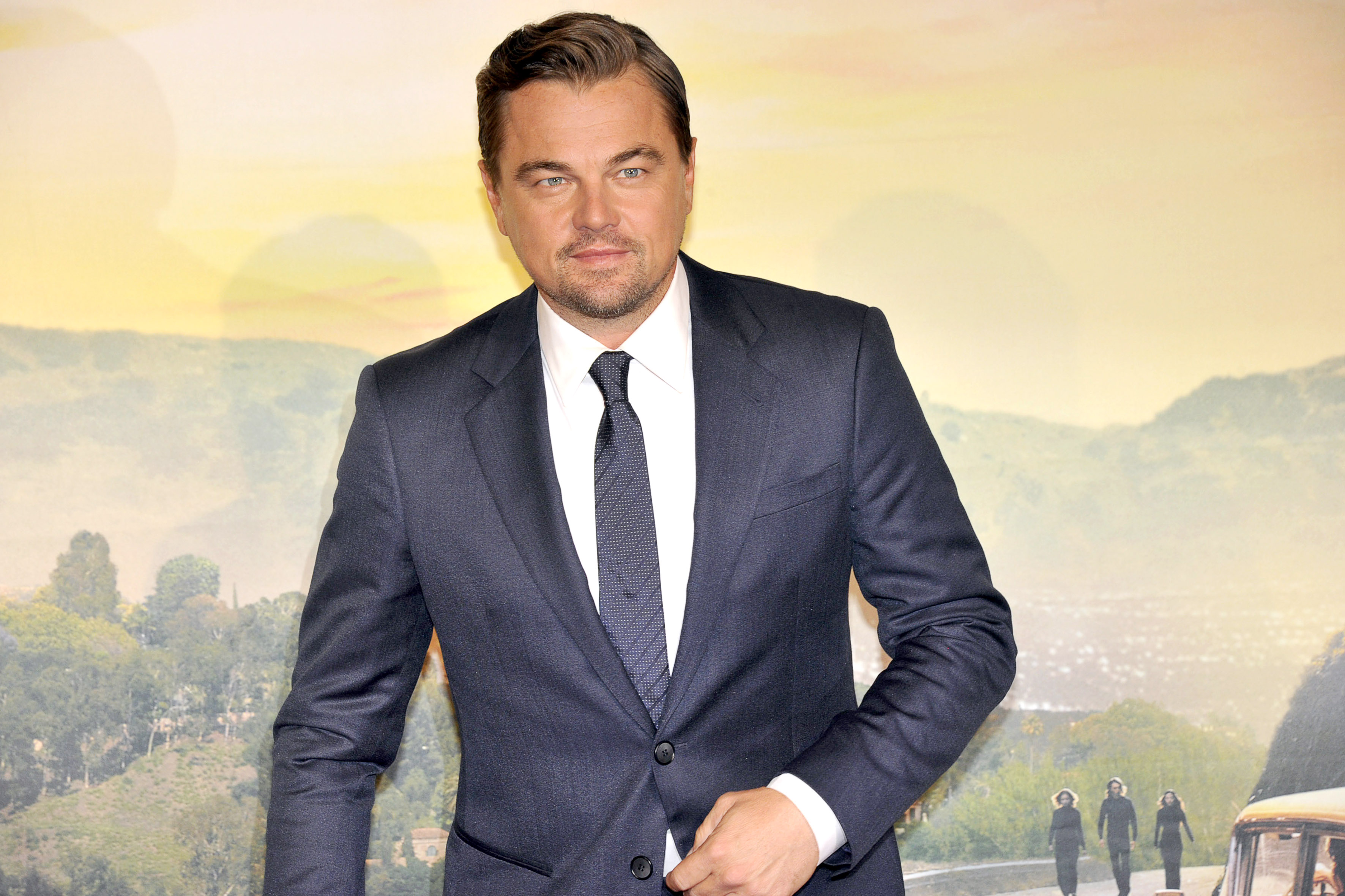 這是大家熟悉的李奧納多，穿的光鮮亮麗，出席體面的場合。（東方IC）