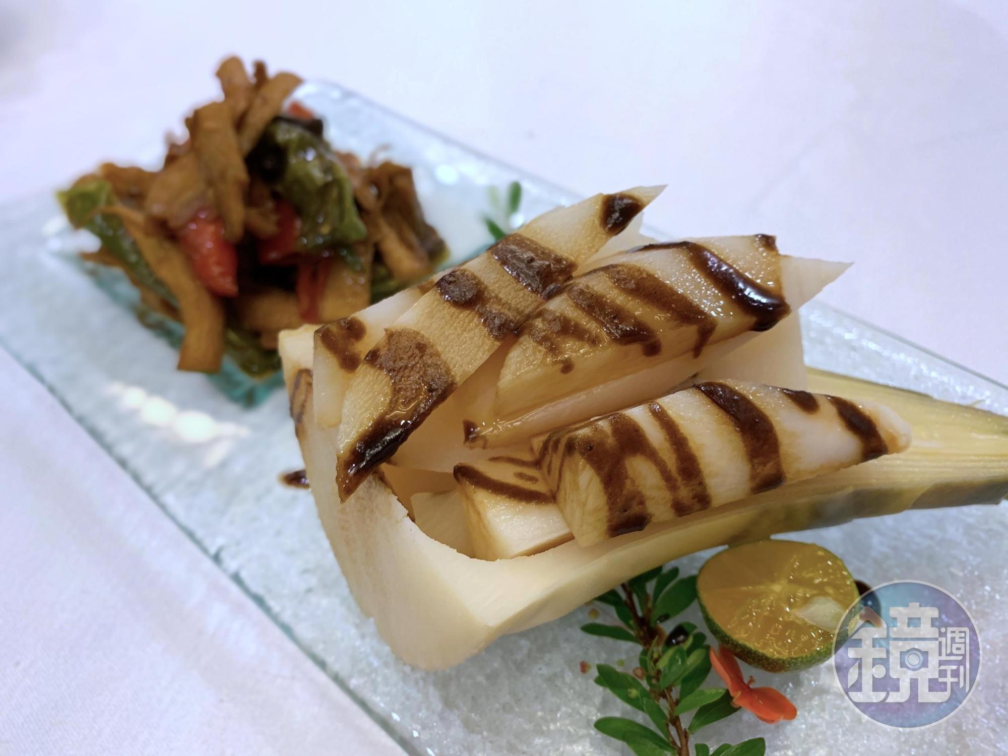 「瓏山林台北中和飯店」的「紅餐廳」，於新一季菜單中強打在地小農食材。