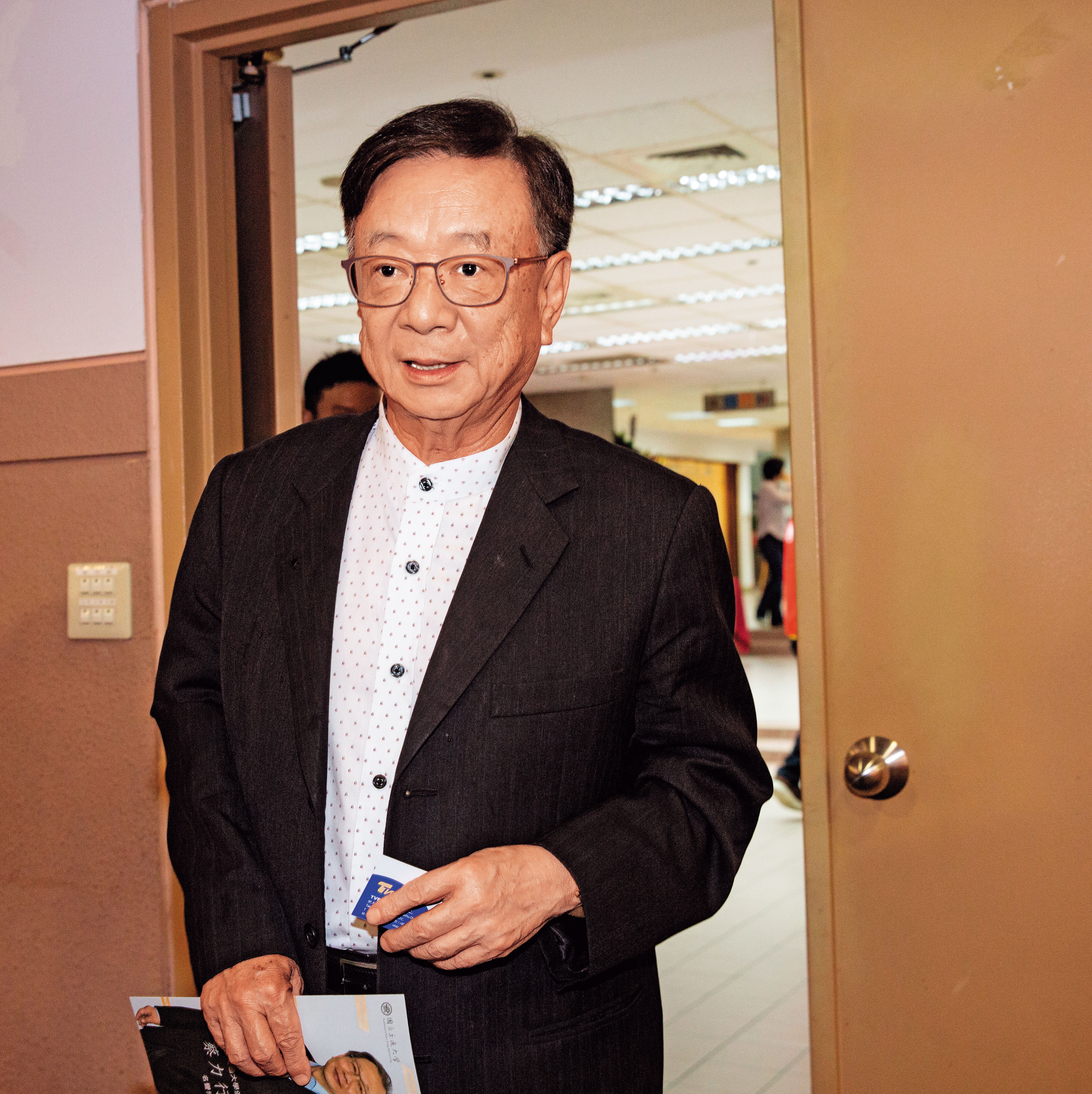 力勸郭台銘參選的其好友宣明智(圖),近日已著手開發手機連署APP,要替郭衝刺連署。