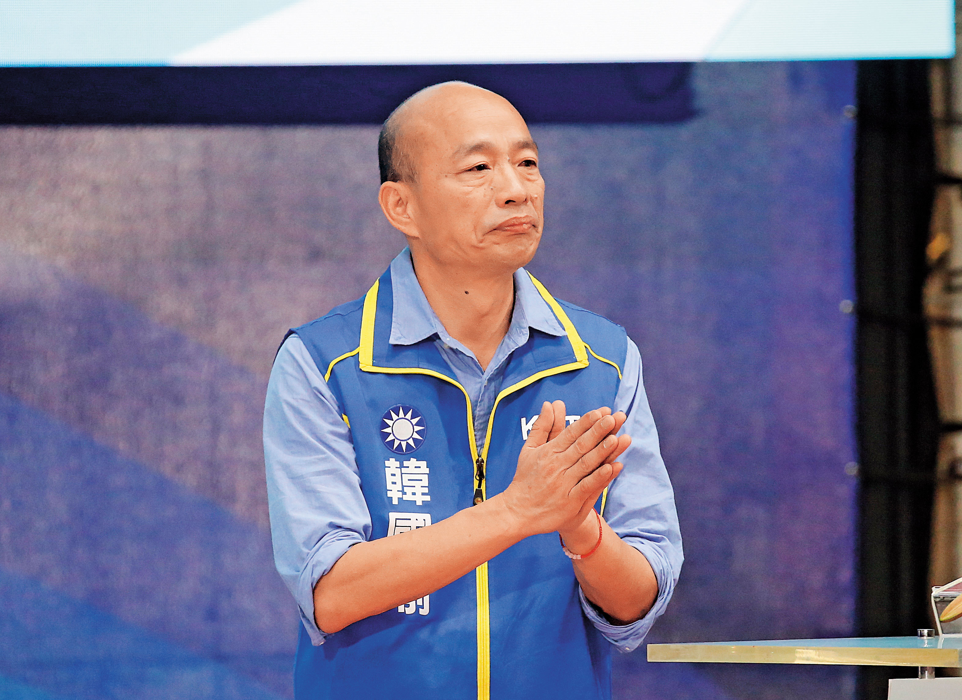 面對黨內同志及昔日老長官結盟攪局，韓國瑜（圖）整合總統之路出現變數。