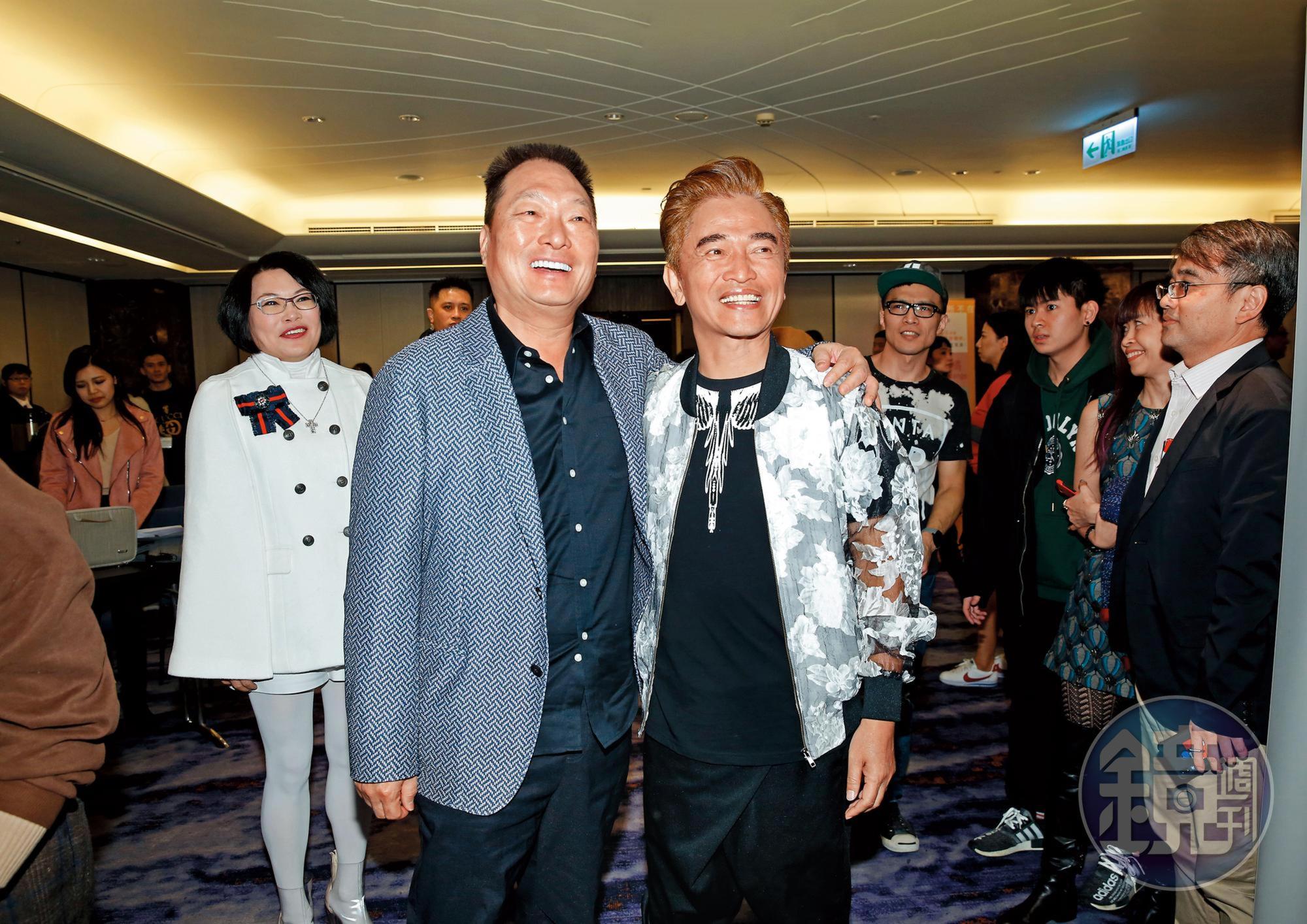 王令麟看上吳宗憲在兩岸三地的名氣，近期已開始頻繁接觸談合作。