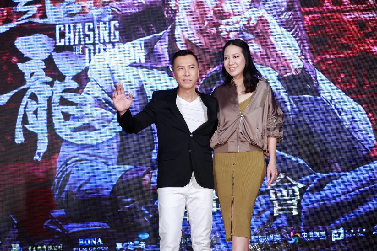 甄子丹娶進汪詩詩後星運開始亨通，《葉問》一片後更成為億萬巨星，並打進國際。（本刊資料照）