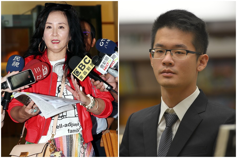 李敖死後子女爭產，非婚生女兒李文（左）狂公開辱罵胞弟李戡（右）遭告。（東方IC）