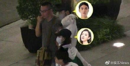 阮經天傳出有了對岸新歡,是小他16歲的宋祖兒,兩人被拍到深夜約會。(翻攝自娛樂News微博)