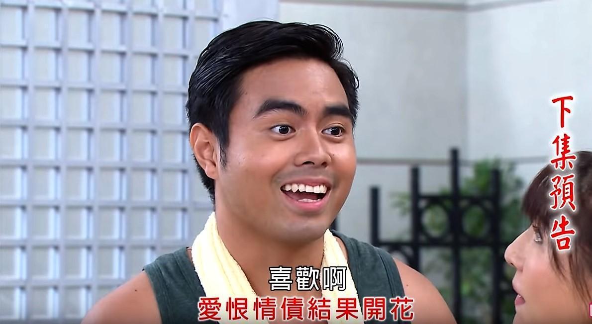 台泰混血黃金鴻首次演出民視8點檔《大時代》。（民視提供）