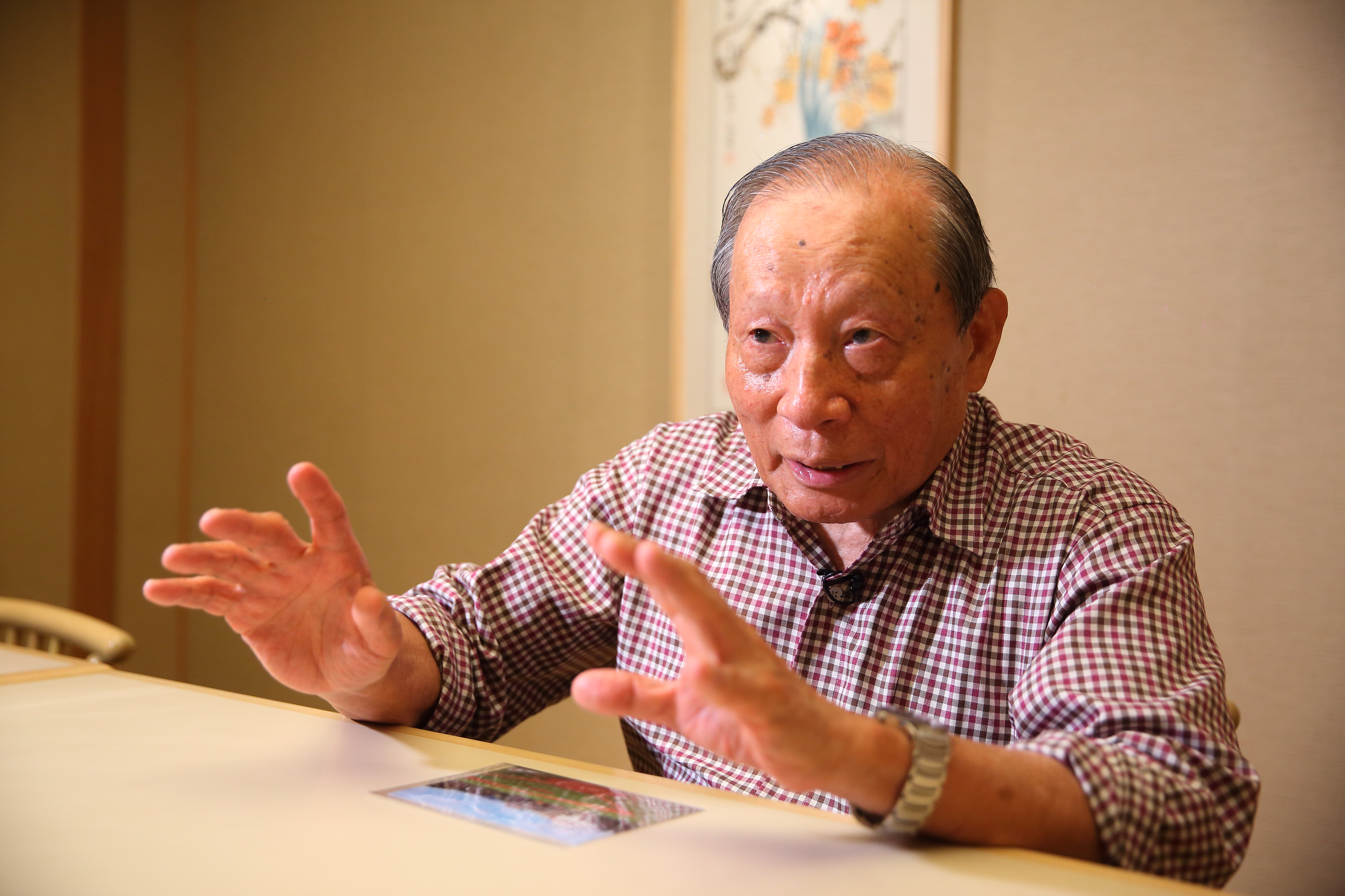 洪騰勝規劃在名人堂花園飯店旁，打造一顆高32公尺的棒球球體建築，提昇台灣棒球水準。