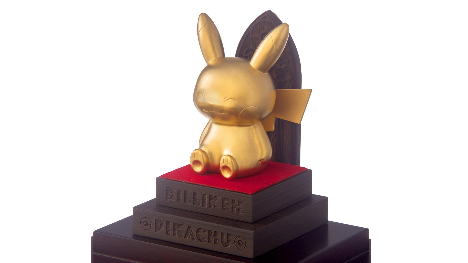 寶可夢中心大阪 DX 9月底開幕，推出24K純金皮卡丘塑像。（翻攝自gamer.ne.jp）