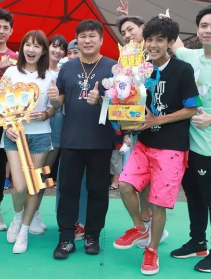 阿翔以新節目《綜藝新時代》入圍益智及實境節目主持人獎，謝忻今年則沒份。（翻攝自綜藝大集合臉書）