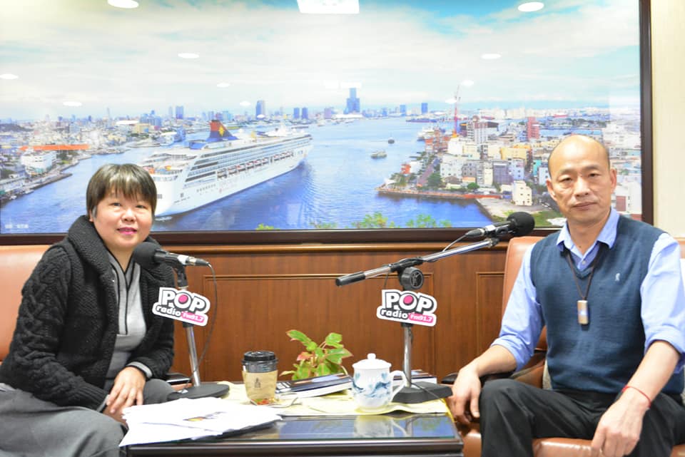 黃光芹痛批韓國瑜應把「經濟100分，政治0分」的口號倒過來寫，「成為他上任以來最大的謊言之一。」（翻攝自黃光芹臉書）