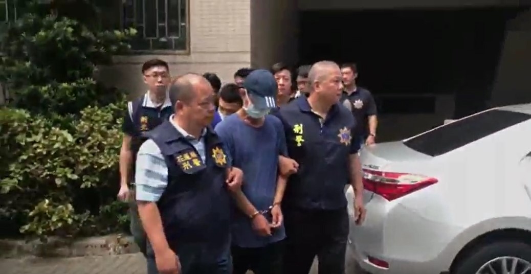 警方逮捕劉姓主嫌等5人。（翻攝畫面）
