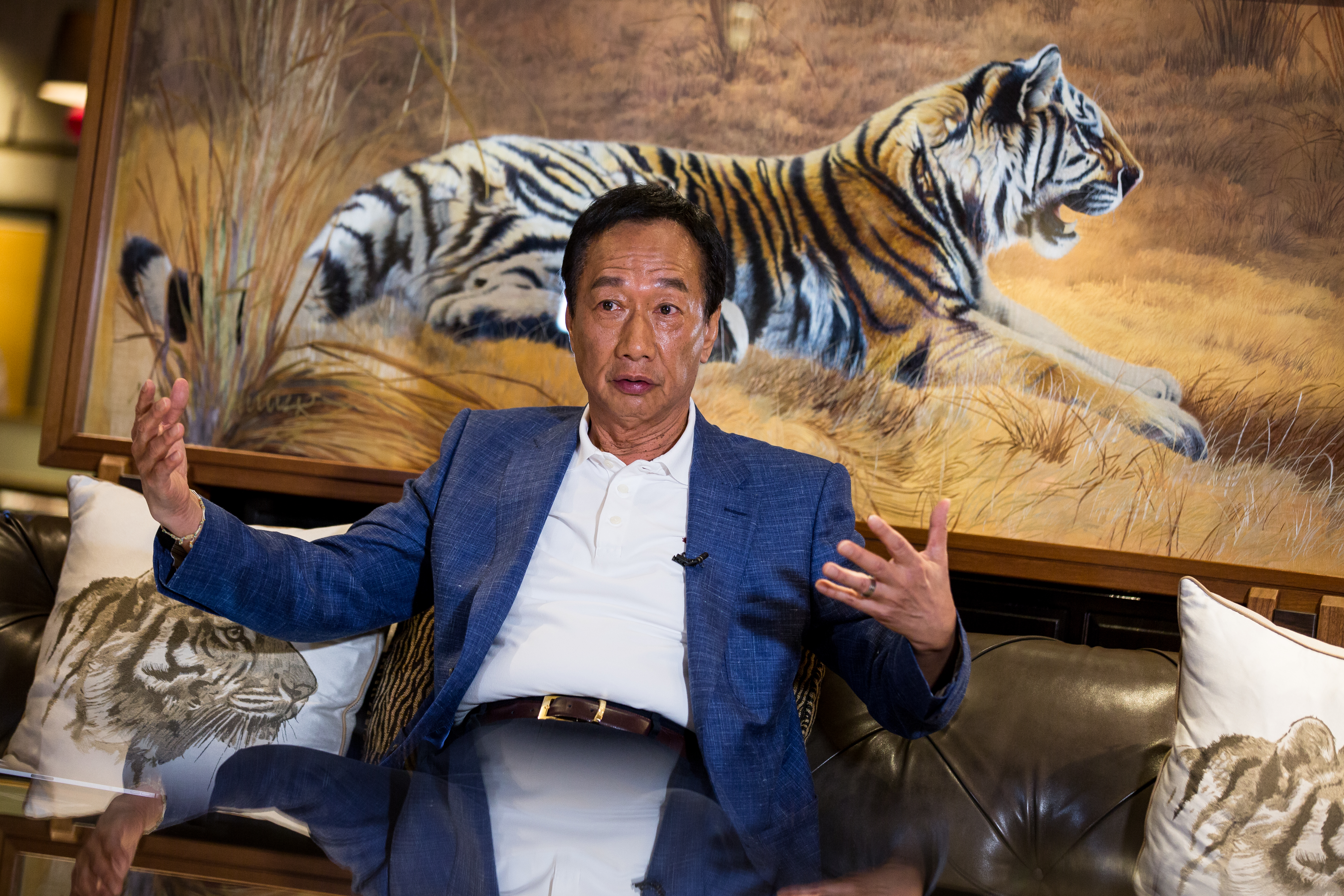 郭台銘的下一步大家都在揣測，一度傳出中秋會宣布參選。