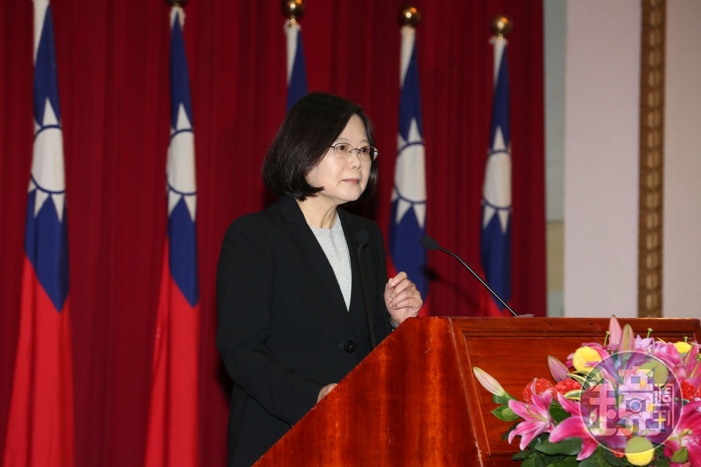 總統府明年度預算已送到立法院，沒有編列總統蔡英文的卸任禮遇相關費用。