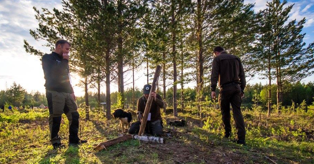 在Morakniv Adventure Taiwan 2019活動中，可體驗北歐人如何與自然共存。（翻攝自100mountain 官網）