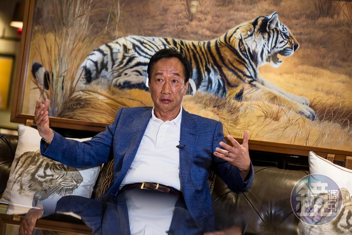 郭台銘辦公室今天發出聲明稿回應，稱讚侯明鋒是「不可多得的優秀人才」。