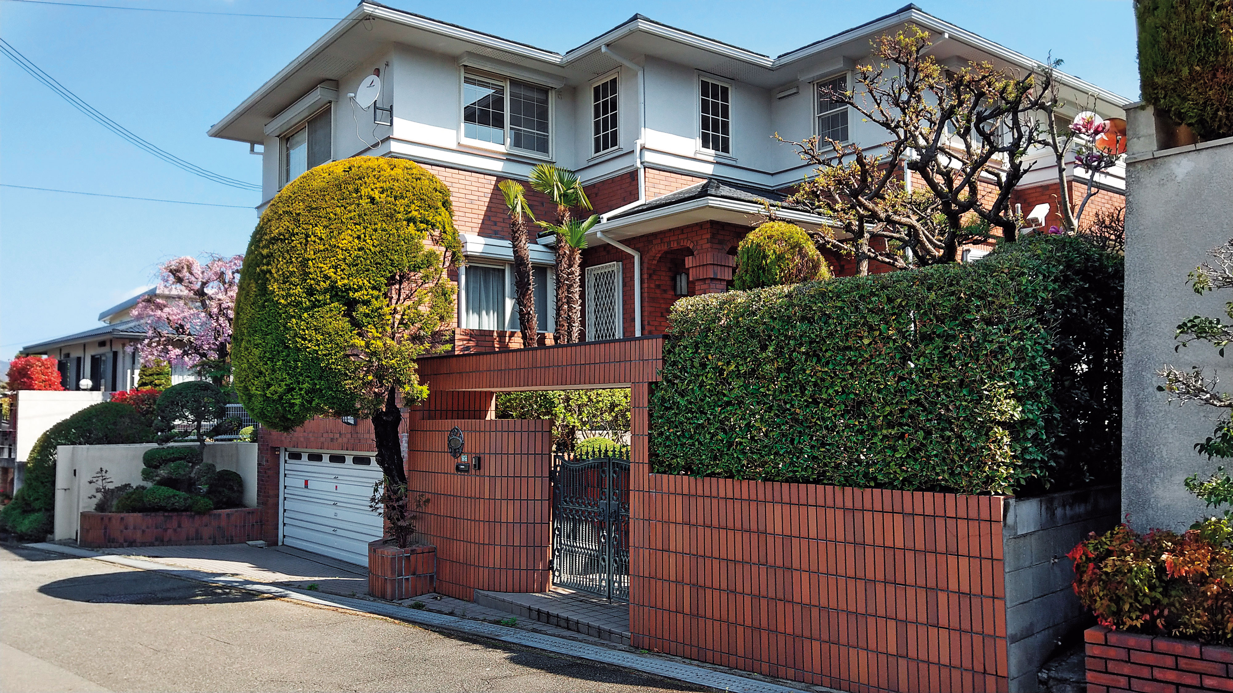 去年關西機場事件後，我國駐大阪代表處長蘇啟誠自縊身亡，官邸（圖）成了凶宅，至今無人敢入住。