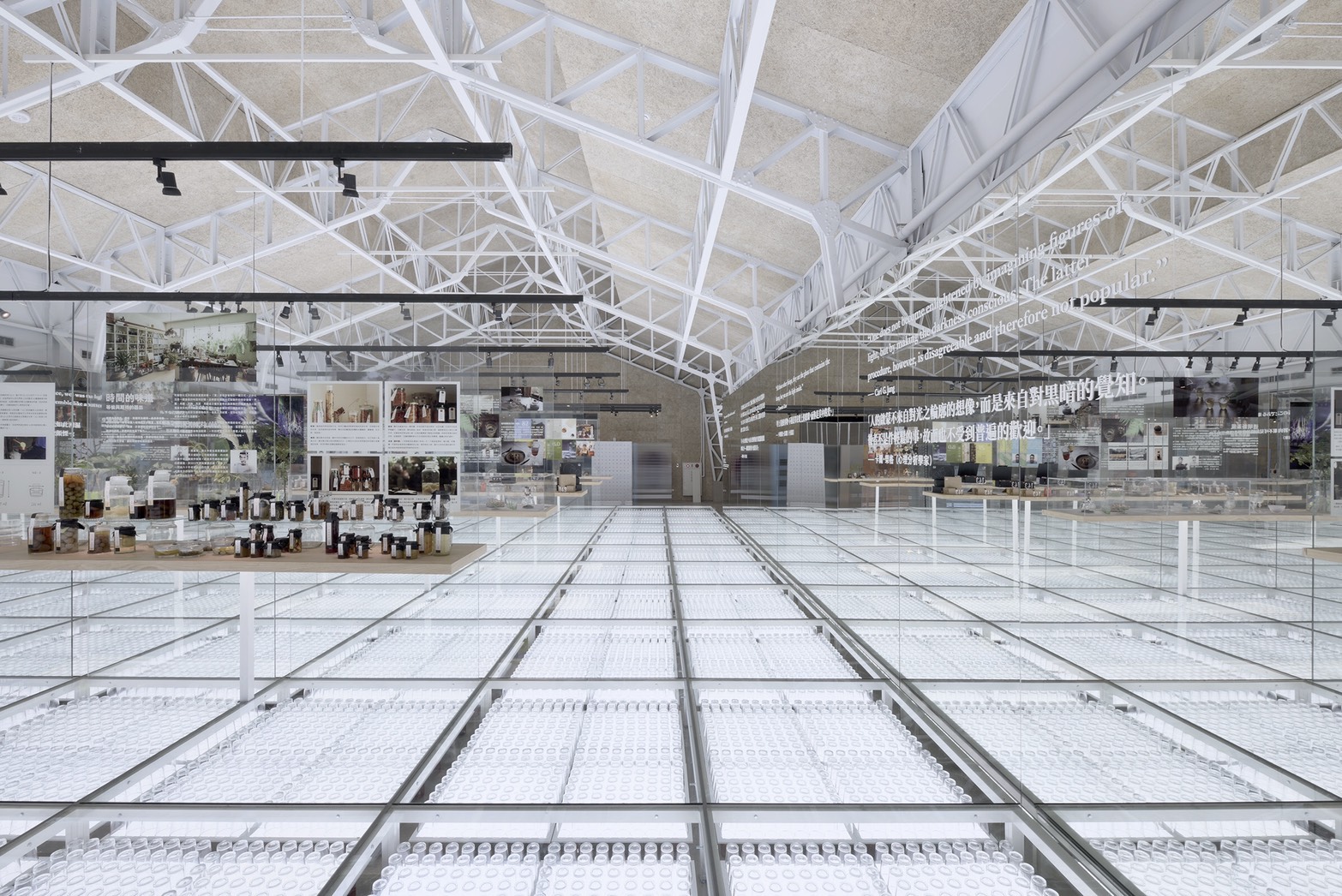 台灣室內設計大獎年度大獎:2018新竹玻璃設計藝術節—光動。(中華民國室內設計協會提供)