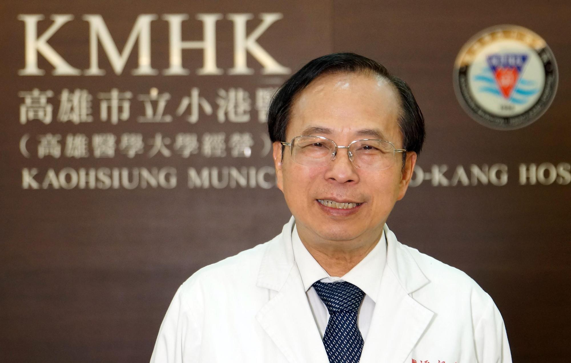 侯友宜二哥侯明鋒首度表態說,自己沒有考慮當郭台銘副手。(翻攝自高雄醫學大學網站)