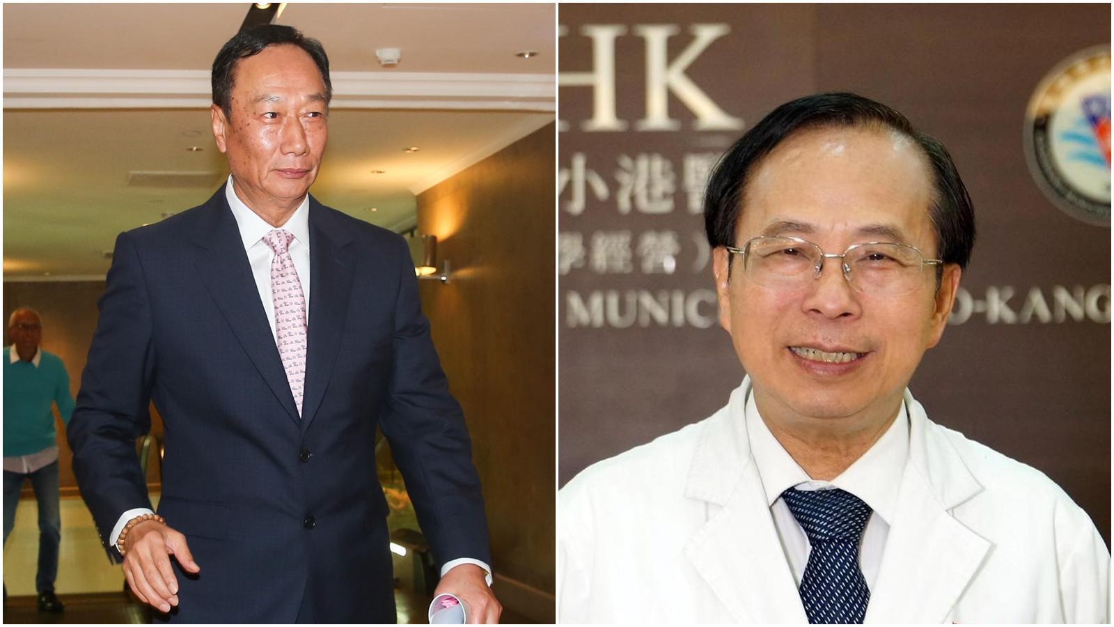 侯明鋒院長今日開記者會婉拒當郭台銘副手,郭辦表示可惜。