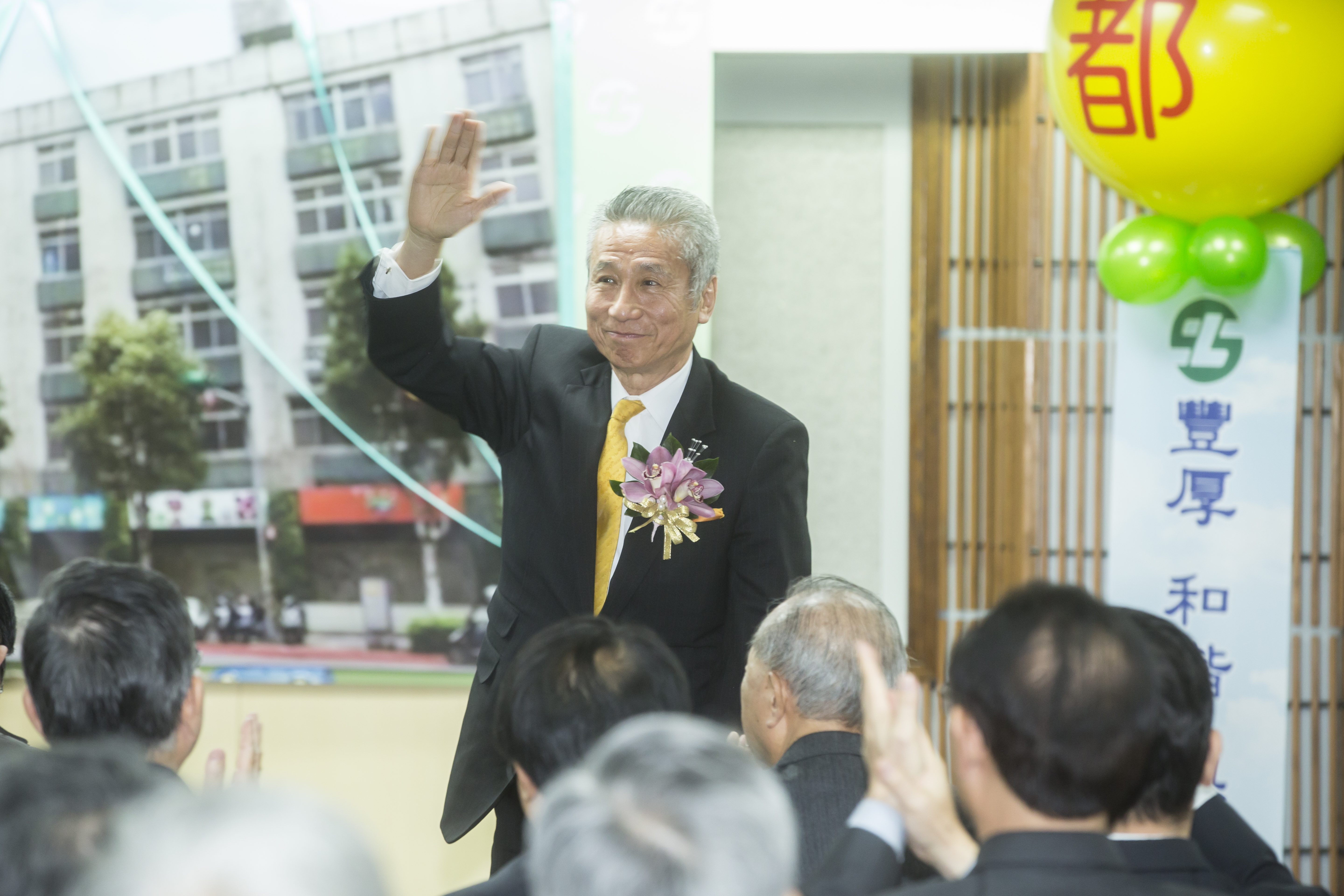 被問起是否參選商總理事長，王光祥的回答若有似無。