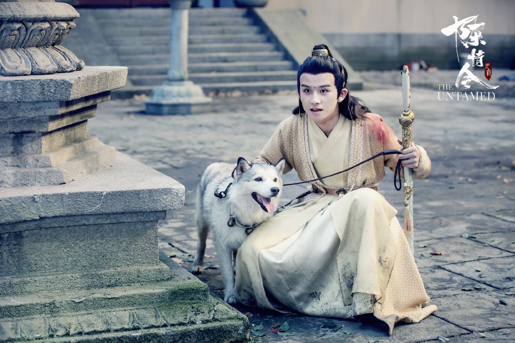 大陸男星漆培鑫在《陳情令》飾演金凌角色，個性任性好強。（翻攝自陳情令微博）