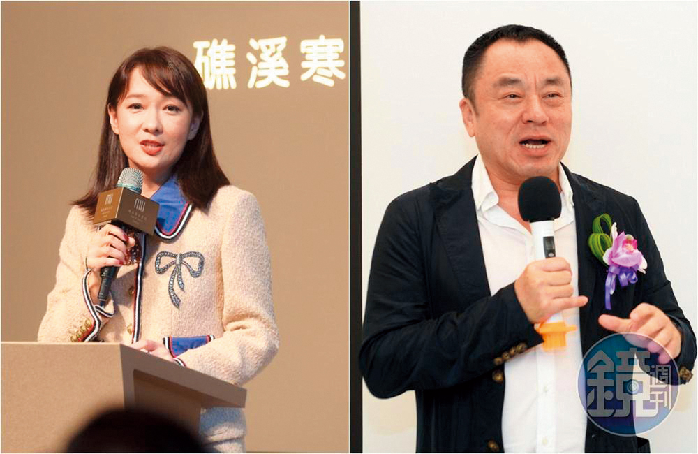 賴英里談戀愛與經營飯店事業都很強勢，而且也是頗為熱情投入黃昏之戀。（本刊合成照）