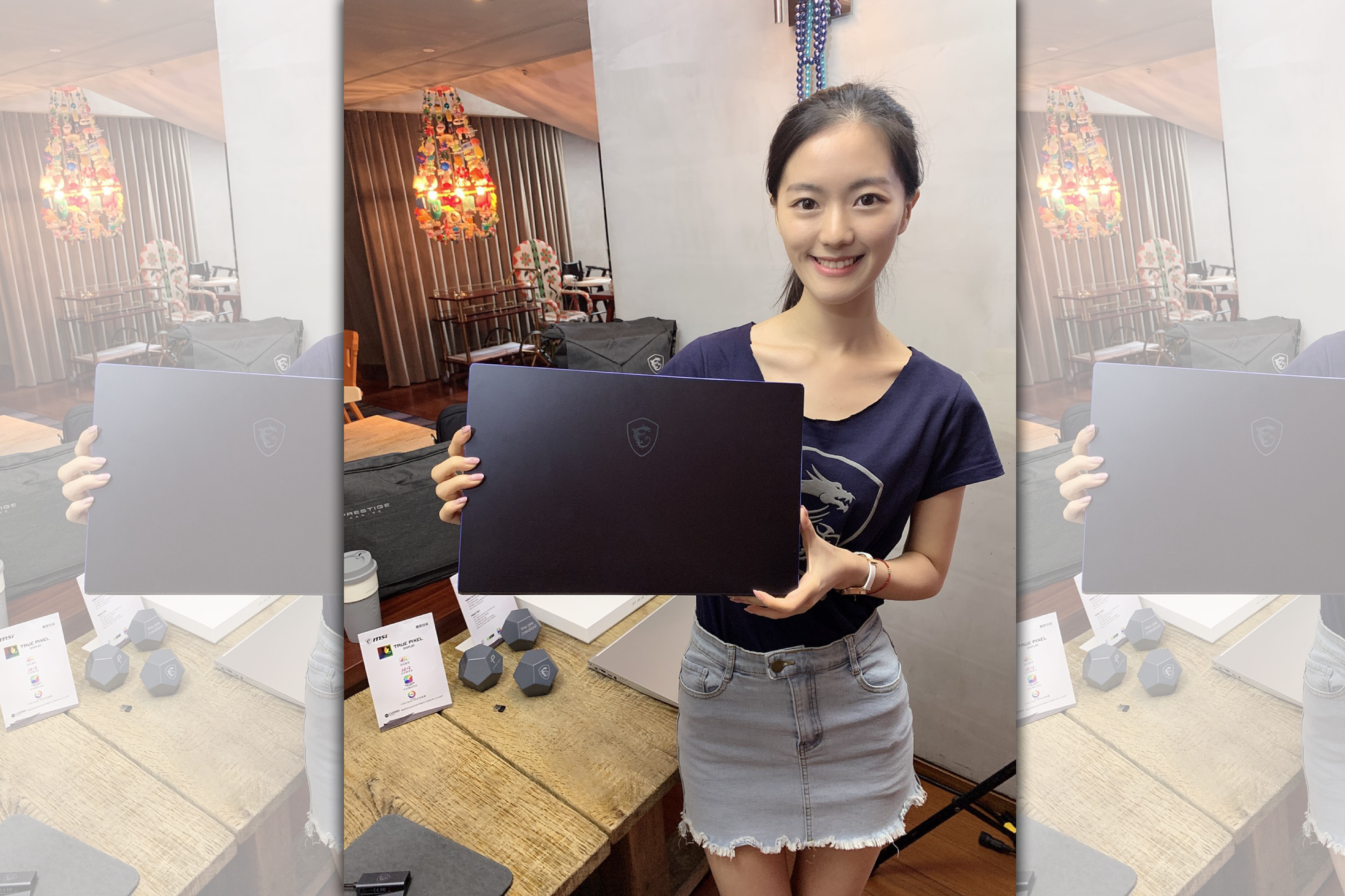 微星打造成長新引擎，趁著歐洲消費性電子展，大秀3款創作者NB。