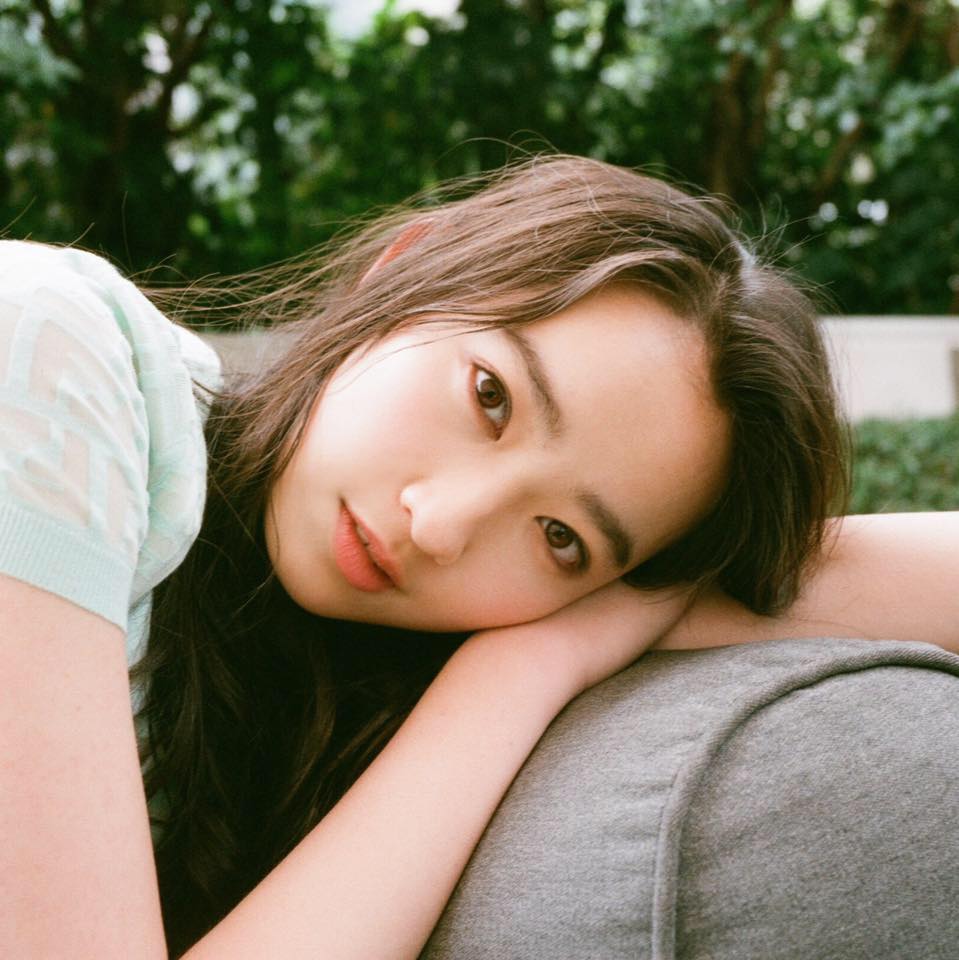 林愷鈴臉書的大頭照,選了一張仙氣逼人的照片。(翻攝自林愷鈴 Ashley lam臉書)