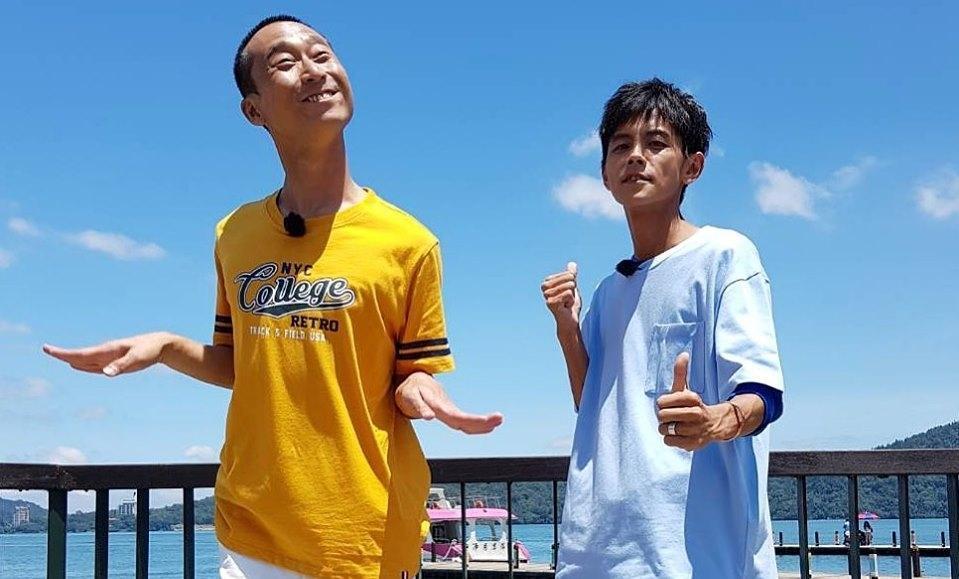 浩子一路義氣相挺阿翔,讓阿翔感動地邀他中秋節烤肉。(翻攝浩角翔起笑一個官方粉絲專頁)