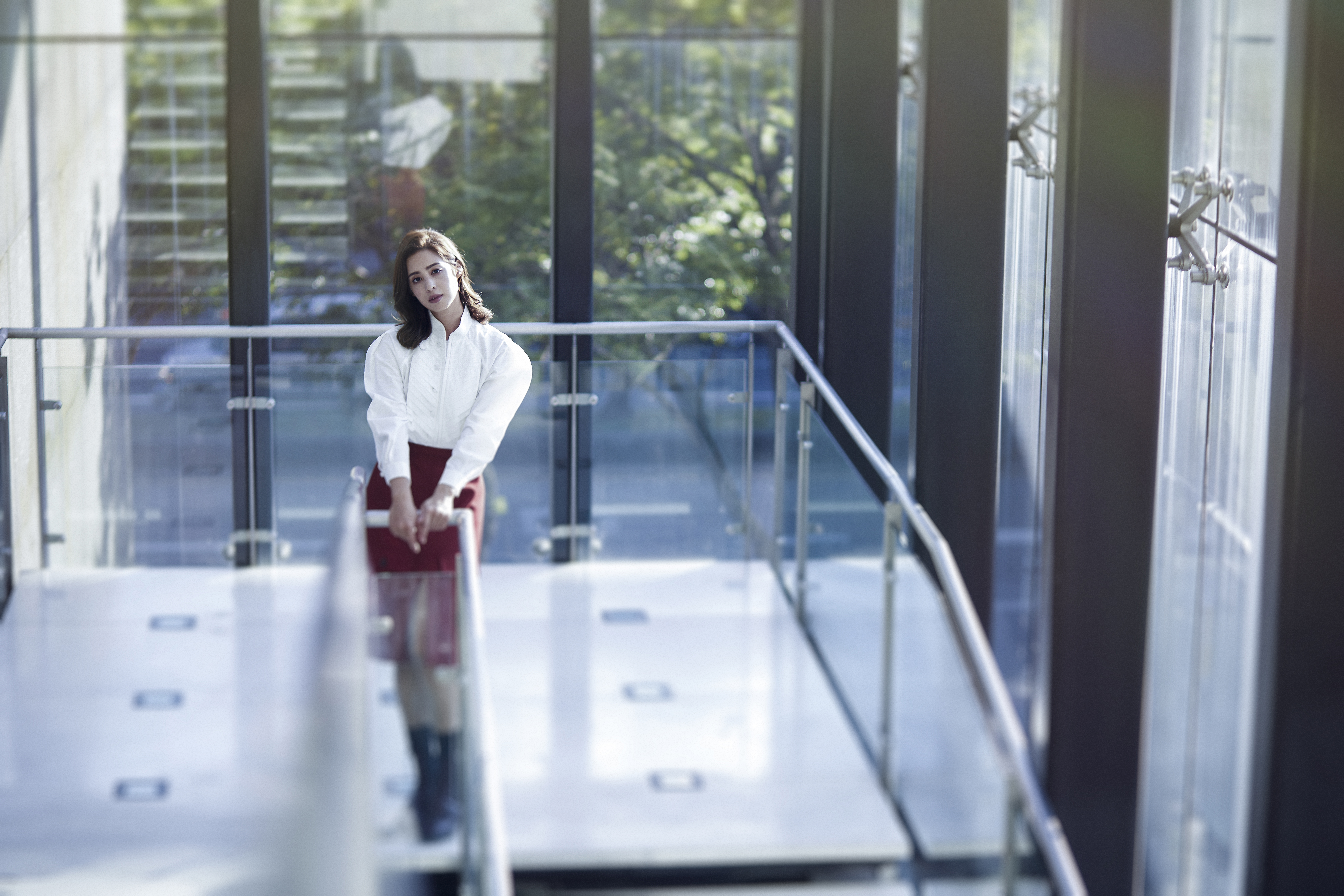 莫允雯自認個性上會自我保護，無意識間想要保護自己。