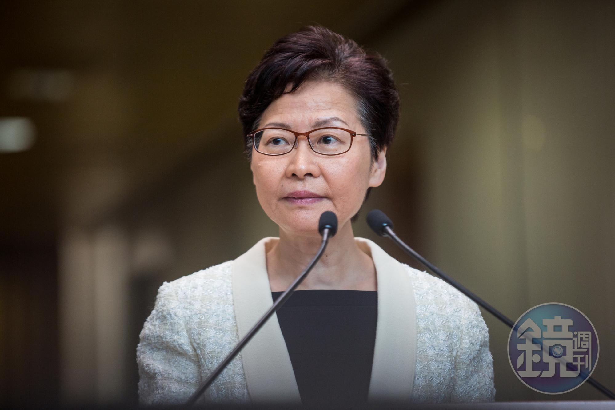 香港行政長官林鄭月娥稍早宣布4項行動，正式撤回送中條例草案。圖為本刊資料照。