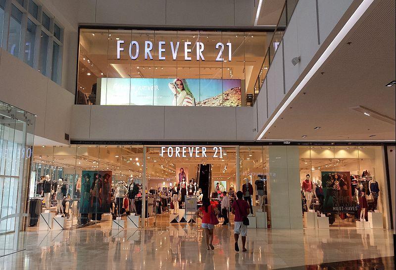 Forever 21近日才傳出瀕臨破產。（翻攝自WIKI）