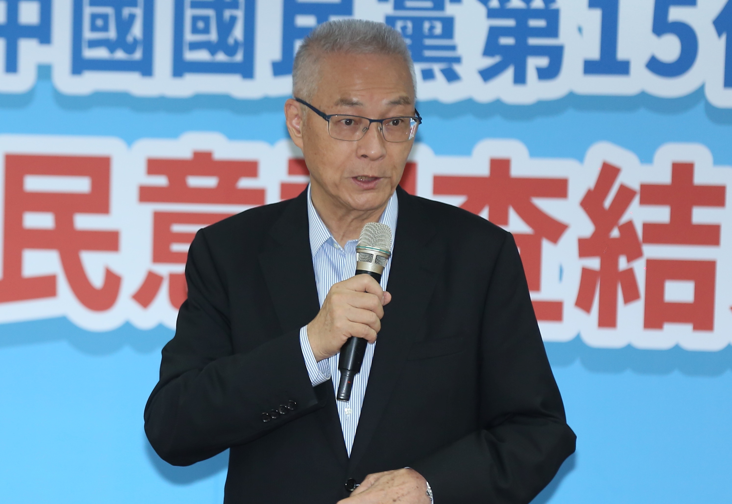 國民黨主席吳敦義昨批評總統蔡英文才是最大的「中共代理人」，圖為資料照。