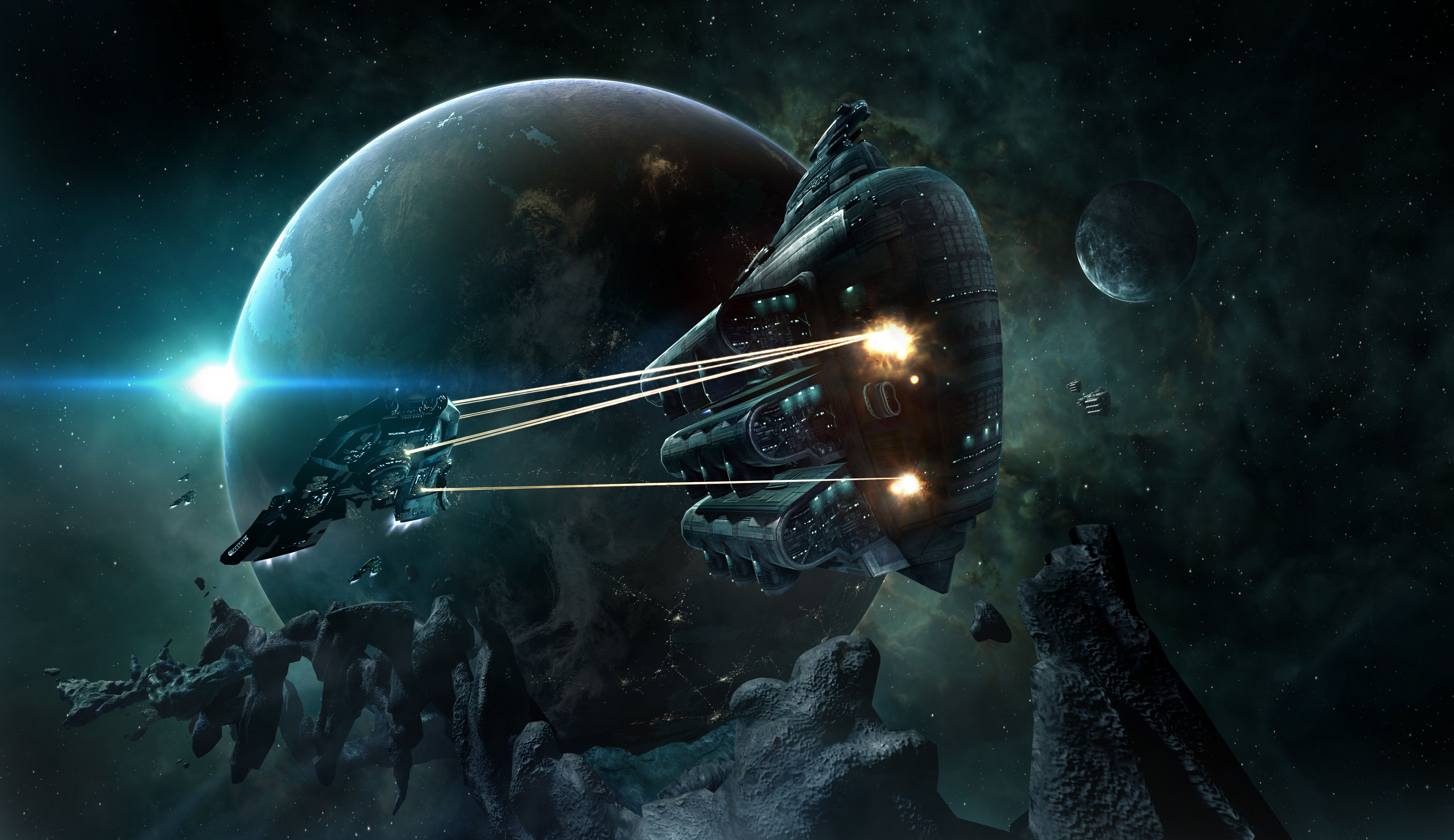 冰島遊戲公司開發的《星戰前夜》，提供真實的市場交易機制。（東方IC）