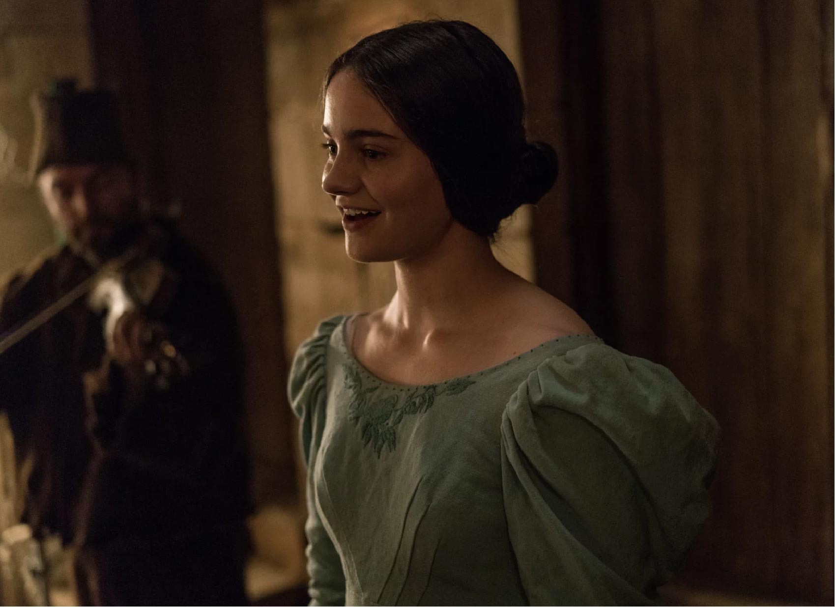 艾琳佛朗西絲為拿下《夜鶯的哭聲》角色，錄製超過15支試鏡帶，絕美歌喉讓導演珍妮佛肯特驚艷不已。（傳影互動提供）