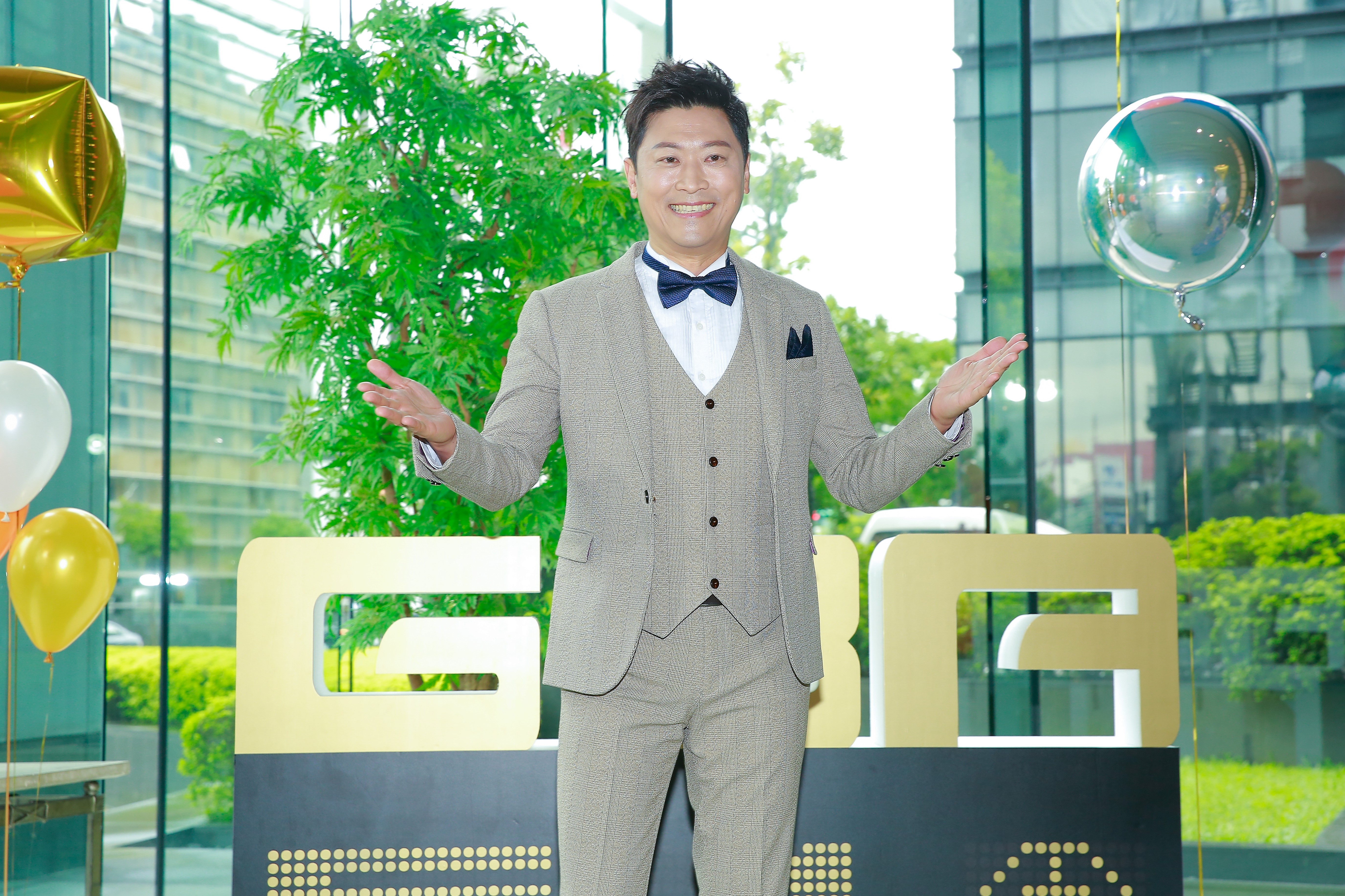 明天即將度過50大壽，侯昌明笑稱最想看老婆Cosplay埃及豔后。