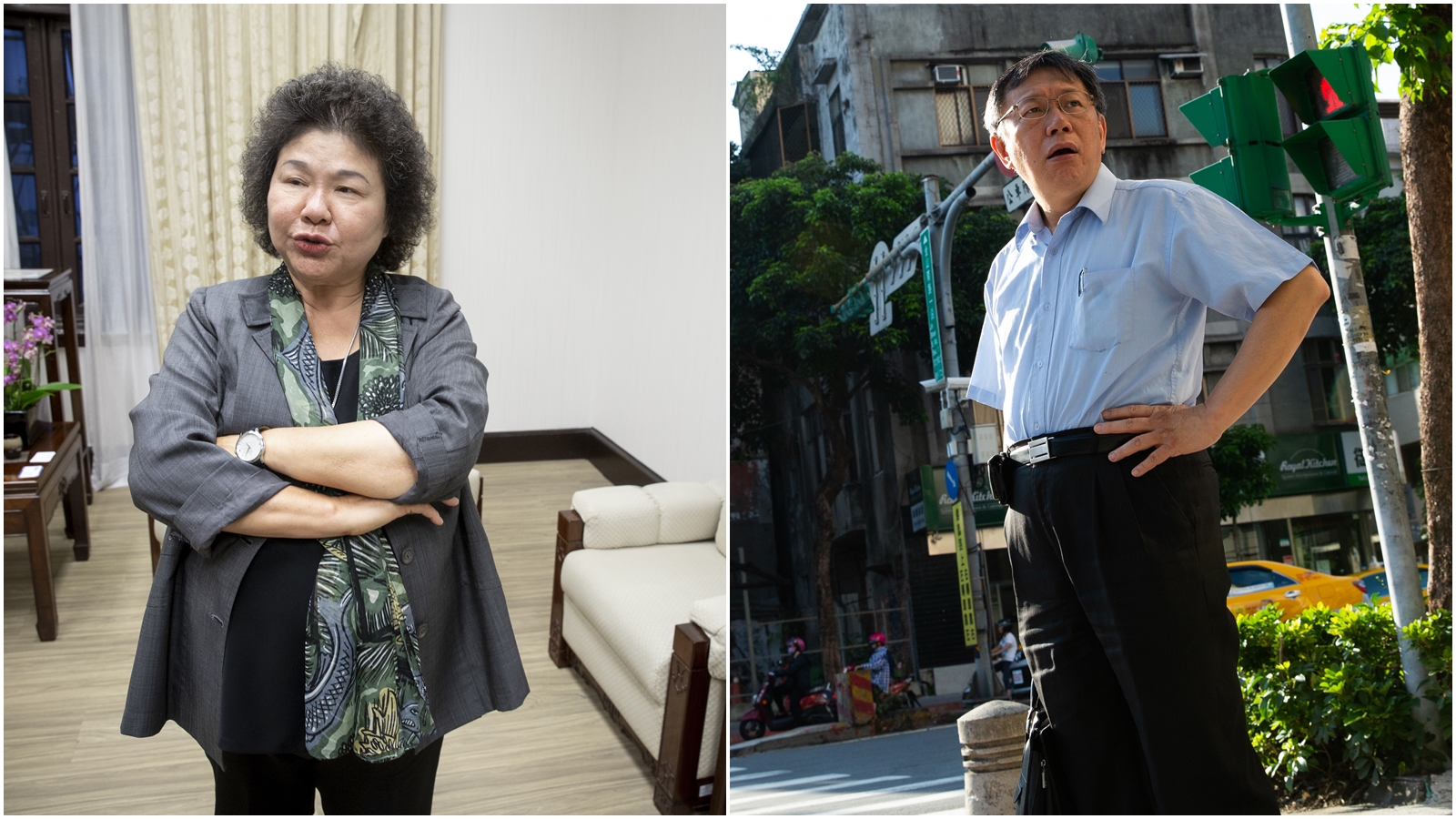 被新潮流激到，柯文哲回擊「陳菊是比較肥的韓國瑜」引發譁然。