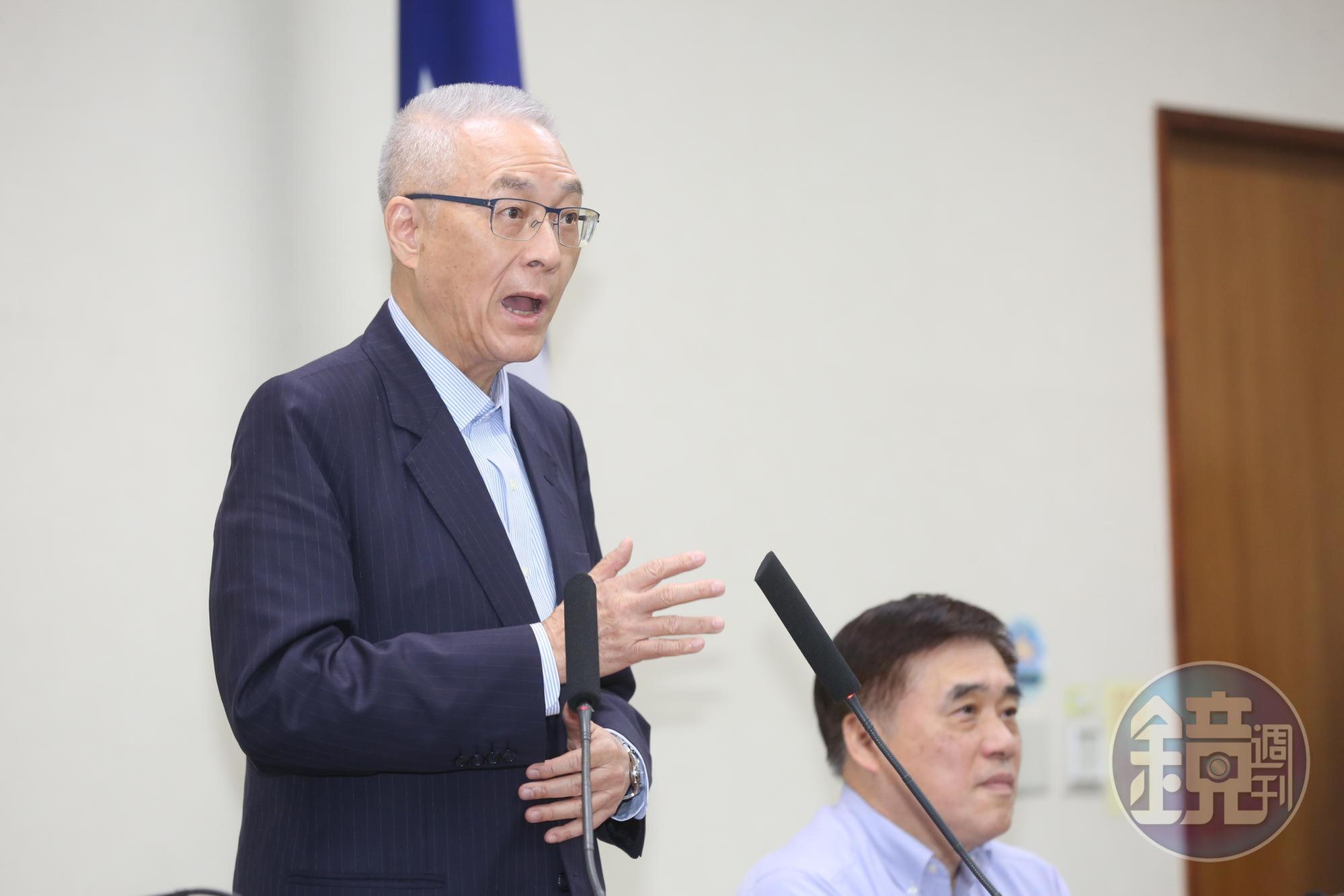 國民黨主席吳敦義過去曾諷刺陳菊身材「肥滋滋」,引發外界批評。