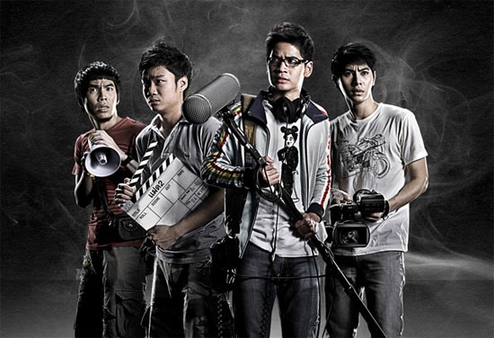 《鬼亂5》之〈鬼演員〉以諷刺的手法描述飾演鬼的演員、死後變成鬼回到劇組的故事。（翻攝自twitter@popconfor2）