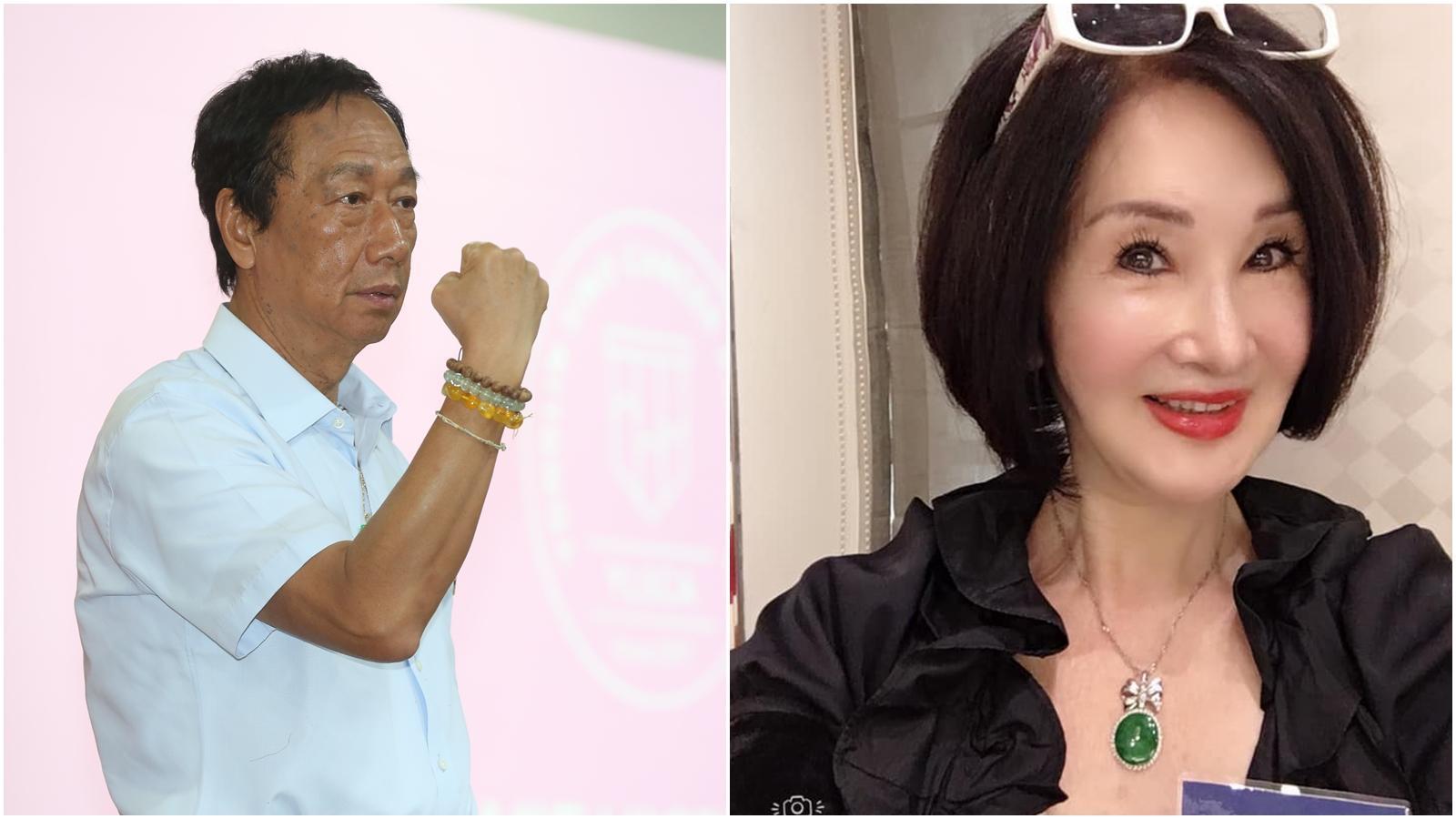 忠實郭粉的恬娃繼提出拍全裸寫真集後，再透露挺郭新招。（合成圖，吳貞慧記者攝、翻攝恬娃臉書）